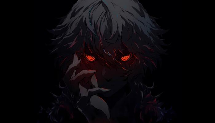 电脑壁纸 动漫 动漫人物 发光的红眼睛 脸 4K壁纸 电脑桌面 高清壁纸 壁纸下载 壁纸大全